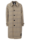 Marni Oversized Reversible Coat With Collar And Cut On The Back Of The Neck