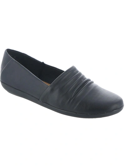 Baretraps Piper Womens Slip On Comfort Flats Shoes In Black