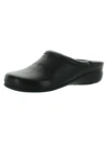 David Tate Catalina Womens Leather Slip On Clogs In Multi