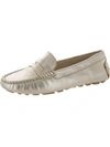DRIVER CLUB USA NAPLES WOMENS LEATHER SLIP ON MOCCASINS