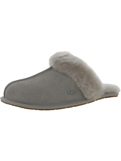 Ugg Scuffette Ii Womens Suede Comfort Slip-on Slippers In Multi