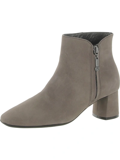 Marc Joseph Houston Bootie Womens Leather Q Ankle Boots In Beige