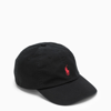 POLO RALPH LAUREN POLO RALPH LAUREN BLACK BASEBALL CAP WITH LOGO