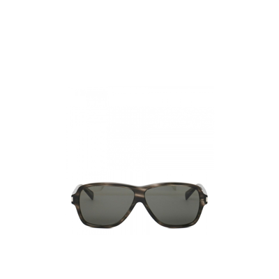 Saint Laurent Eyewear Sl 609 Aviator Sunglasses In Grigio