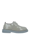 MARSÈLL MARSÈLL MAN LACE-UP SHOES LIGHT GREY SIZE 9 LEATHER