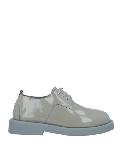 Marsèll Man Lace-up Shoes Light Grey Size 8 Leather