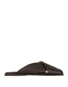 Marsèll Man Sandals Dark Brown Size 8 Leather In Brown