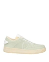 PHILIPPE MODEL PHILIPPE MODEL WOMAN SNEAKERS LIGHT GREEN SIZE 7 TEXTILE FIBERS