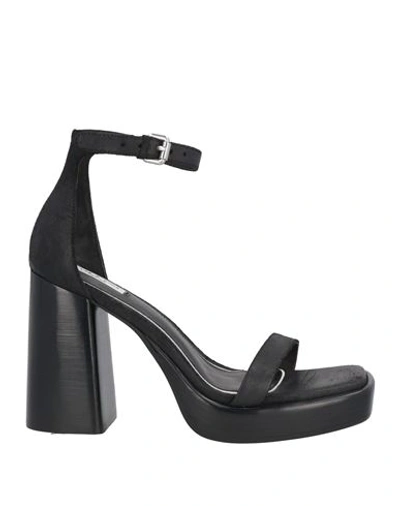 Rag & Bone Woman Sandals Black Size 10 Leather