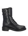 Rag & Bone Woman Ankle Boots Black Size 8 Leather In Black
