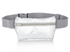 Hi Love Women's Travel Fanny Pack In Shimmer White In Multi