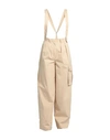 KENZO KENZO WOMAN PANTS SAND SIZE 8 COTTON