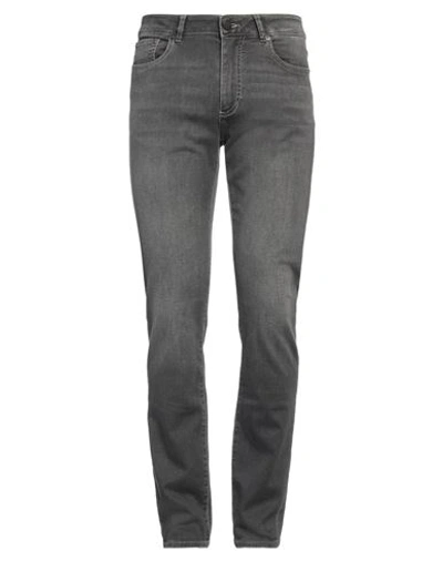 Dl1961 Man Jeans Grey Size 32w-34l Cotton, Lycra