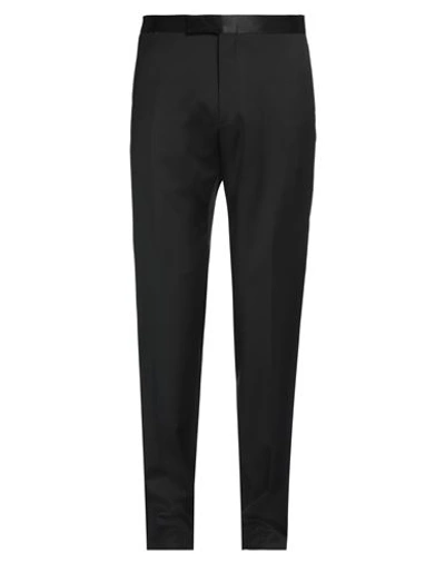 Tagliatore Man Pants Black Size 38 Super 110s Wool