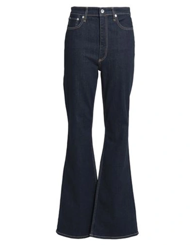 Rag & Bone Woman Jeans Blue Size 30 Cotton, Elastane