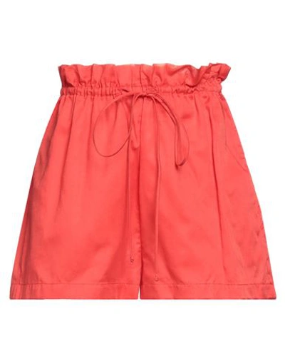 The Andamane Woman Shorts & Bermuda Shorts Red Size S Cotton