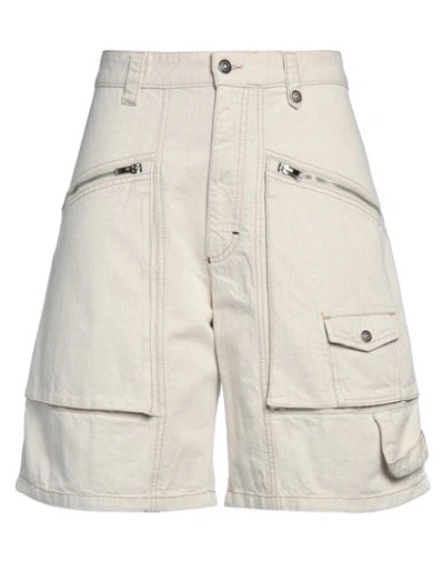 Marant Etoile Marant Étoile Woman Shorts & Bermuda Shorts Beige Size 8 Cotton, Hemp
