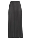 Sophie Deloudi Woman Maxi Skirt Steel Grey Size 3 Viscose