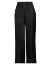 The Nina Studio Woman Pants Black Size 6 Silk