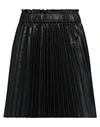 Red Valentino Woman Mini Skirt Black Size 4 Lambskin