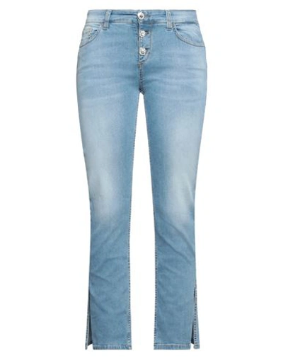 Liu •jo Woman Jeans Blue Size 29w-29l Cotton, Elastane