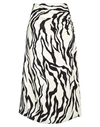 MAISON RABIH KAYROUZ MAISON RABIH KAYROUZ WOMAN MIDI SKIRT IVORY SIZE 10 VISCOSE