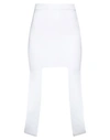 Boyarovskaya Woman Mini Skirt White Size M Viscose, Polyester