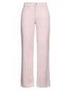 SELECTED FEMME SELECTED FEMME WOMAN JEANS LIGHT PINK SIZE 30W-32L ORGANIC COTTON, ELASTANE