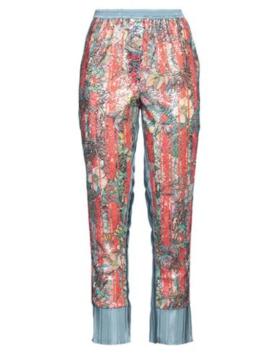 Golden Goose Woman Pants Tomato Red Size S Viscose, Polyester