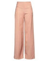 Sandro Woman Pants Apricot Size 10 Viscose In Orange