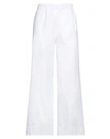 True Nyc Woman Pants White Size 25 Cotton In White