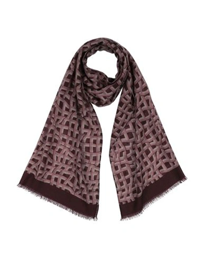 Tagliatore Man Scarf Burgundy Size - Wool, Cashmere In Red