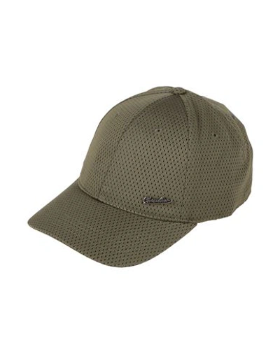 Borsalino Hat Military Green Size Onesize Polyester In Gray