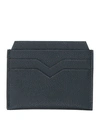 Valextra Woman Document Holder Black Size - Bull Skin