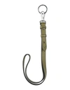 Golden Goose Man Key Ring Military Green Size - Leather