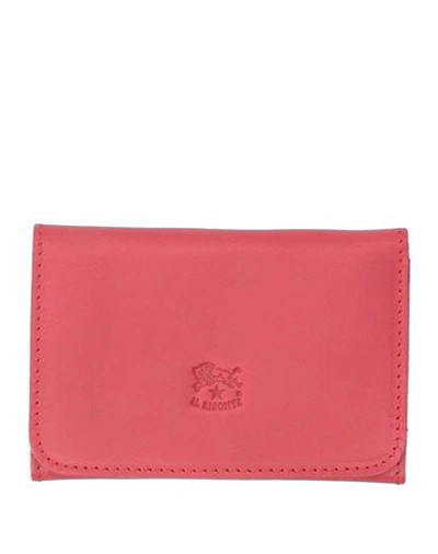 Il Bisonte Woman Coin Purse Red Size - Leather