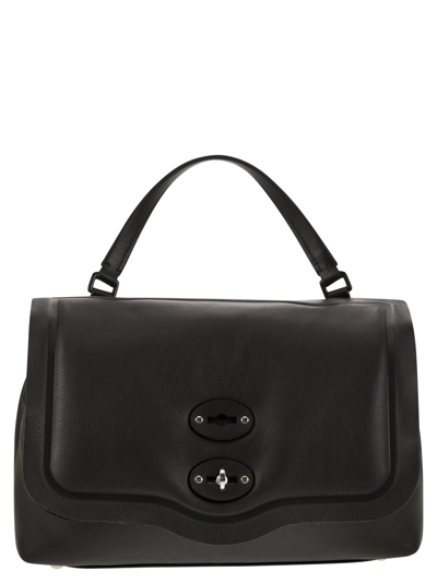 Zanellato Postina Pillow S Handbag In Black