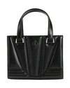 Ferrari Woman Handbag Black Size - Bovine Leather