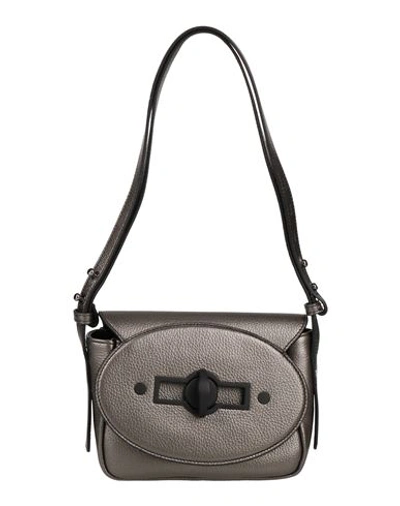 Zanellato Woman Shoulder Bag Lead Size - Leather In Grey