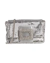 GEDEBE GEDEBE WOMAN CROSS-BODY BAG SILVER SIZE - POLYESTER