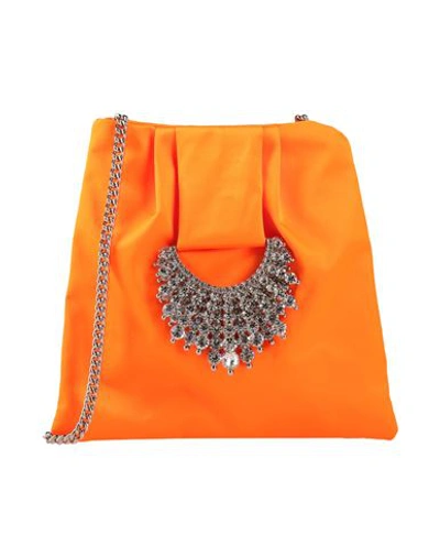 Gedebe Woman Cross-body Bag Orange Size - Textile Fibers
