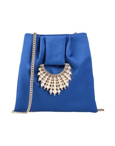 Gedebe Woman Cross-body Bag Bright Blue Size - Textile Fibers