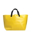 Cahu Woman Handbag Yellow Size - Pvc - Polyvinyl Chloride