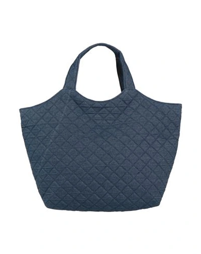 Laura Di Maggio Woman Handbag Navy Blue Size - Textile Fibers