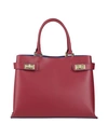 Laura Di Maggio Woman Handbag Brick Red Size - Leather