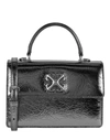 Off-white Jitney 1.4 Tote Bag In Silver
