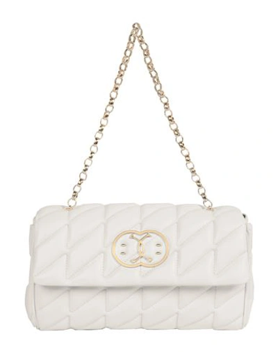 Moschino Quilted Shoulder Bag Woman Shoulder Bag White Size - Tanned Leather