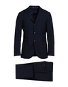 Barba Napoli Man Suit Midnight Blue Size 38 Virgin Wool