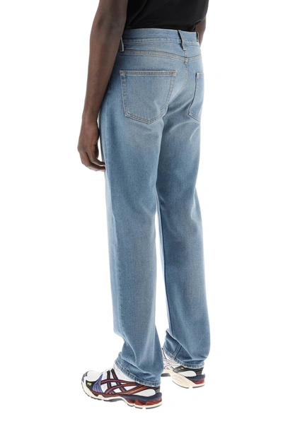 Darkpark Larry Straight Cut Jeans In Light Blue