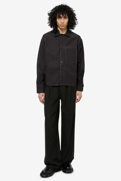 Airei Shirt In Black Cotton